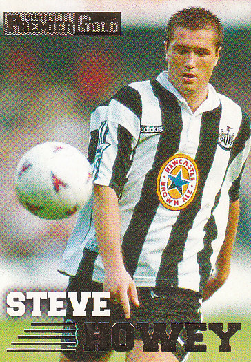 Steve Howey Newcastle United 1996/97 Merlin's Premier Gold #108